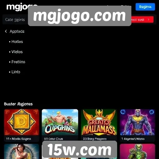 Ranking das categorias mais populares do site de jogos